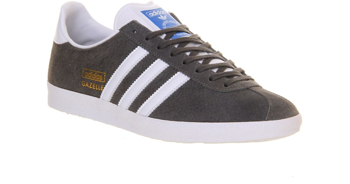 adidas gazelle og grey mens