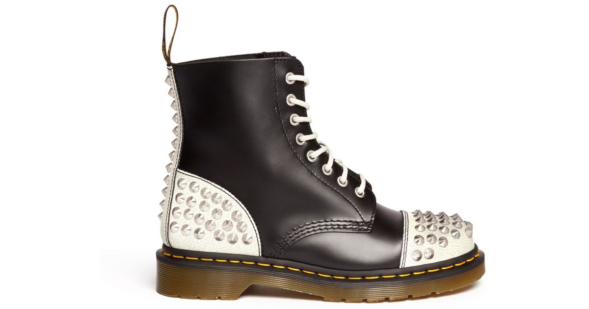 dr martens studded boots