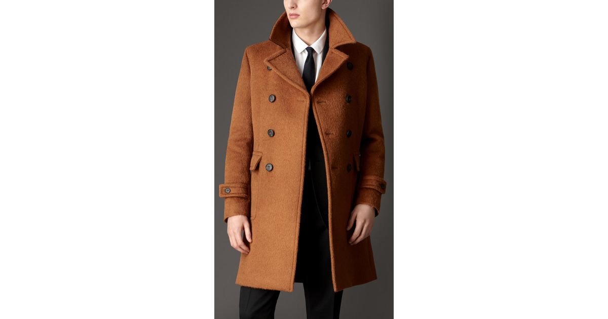 Burberry alpaca coat hotsell