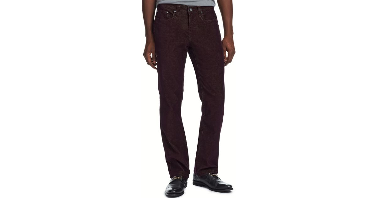 two tone corduroy pants