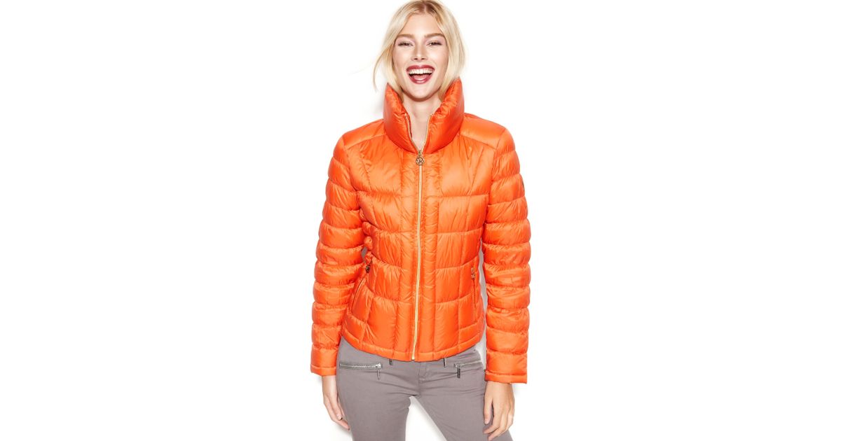 michael kors vest womens orange