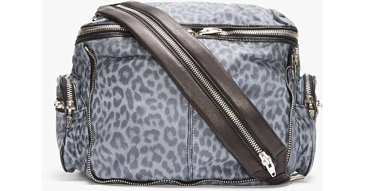 alexander wang leopard bag