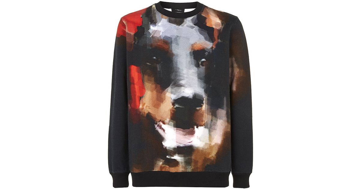 givenchy doberman sweatshirt