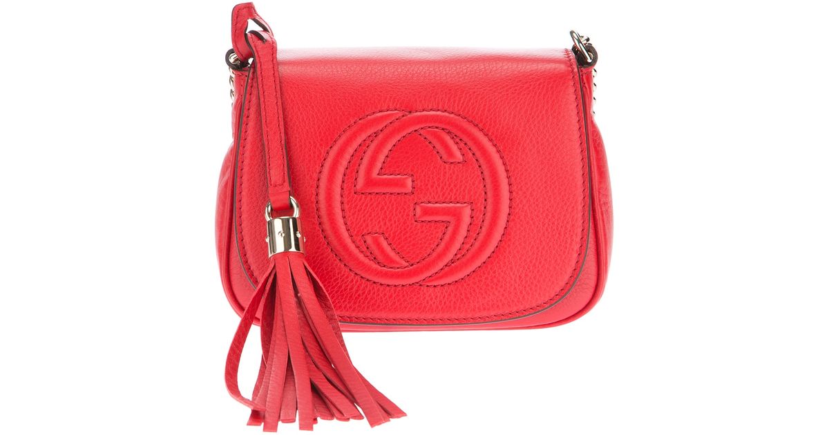 Gucci Disco Bag in Red