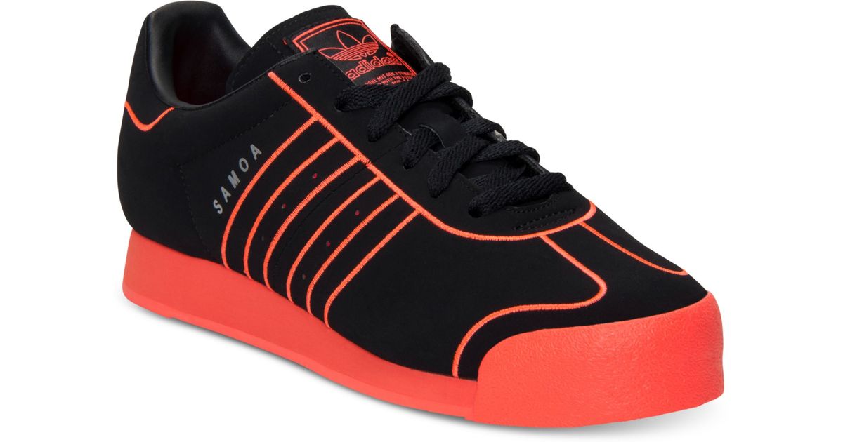adidas Samoa Casual Sneakers in Black for Men | Lyst
