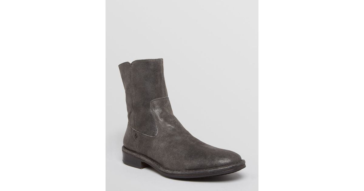 john varvatos side zip boot