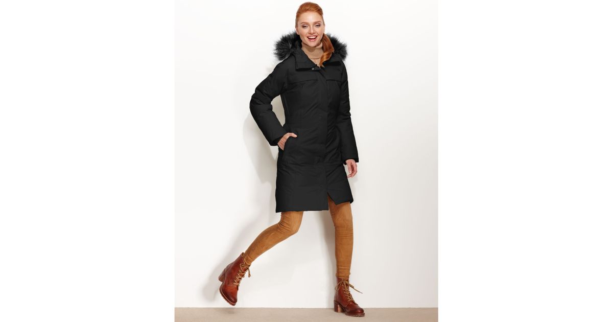 the north face arctic parka black