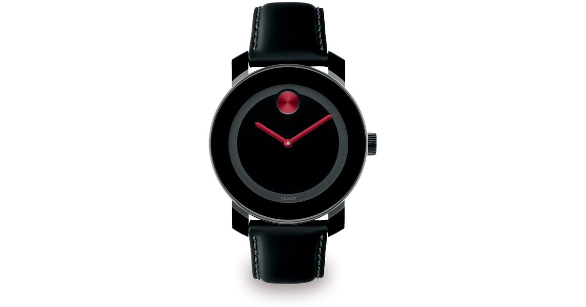 movado bold red