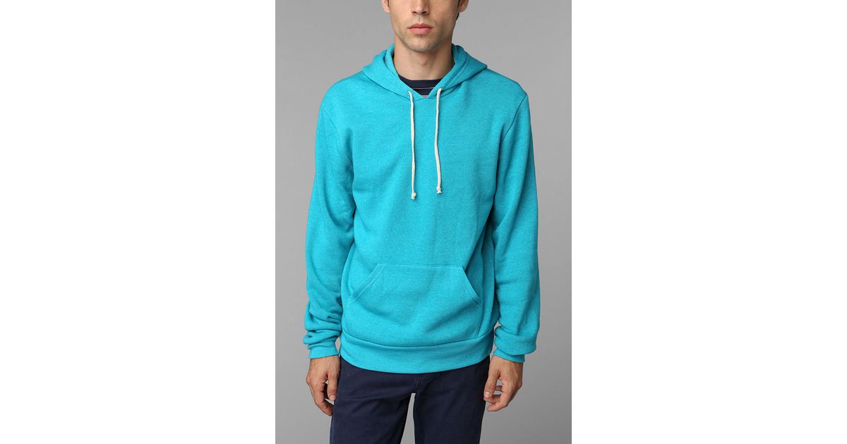 Urban Outfitters Alternative Hoodlum Pullover Hoodie Sweatshirt in Blue for Men Lyst