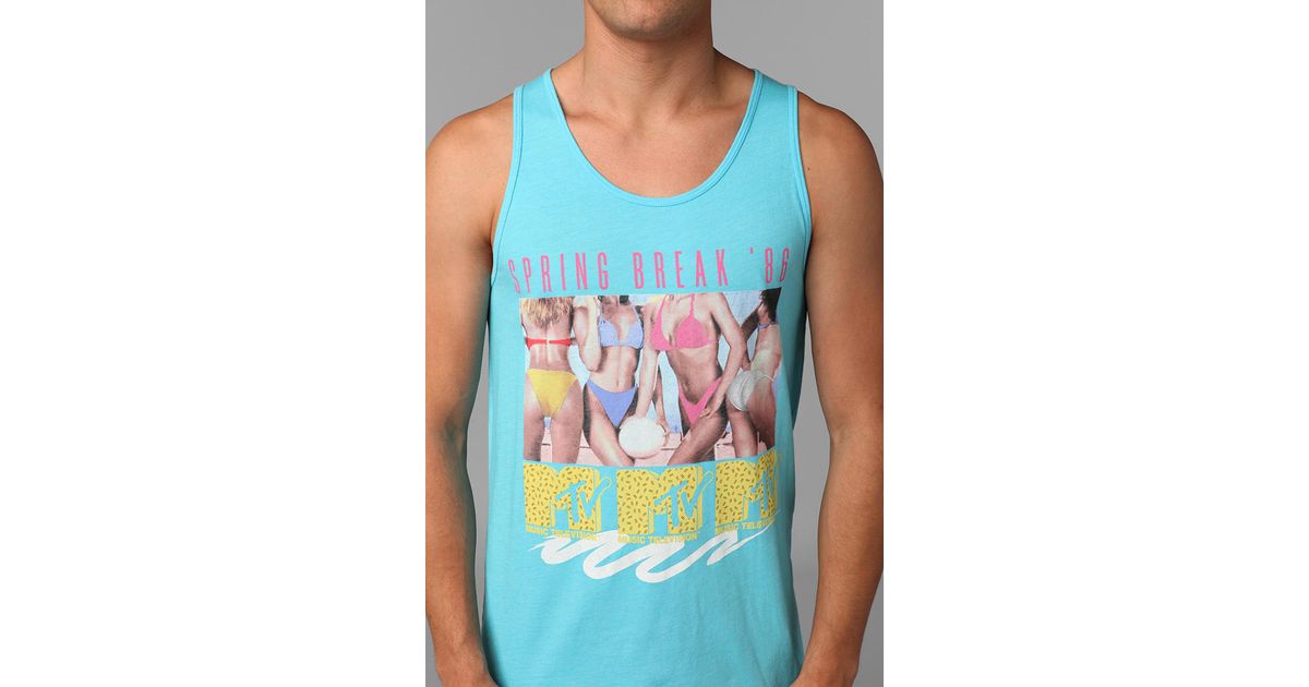 urban outfitters blue tank top