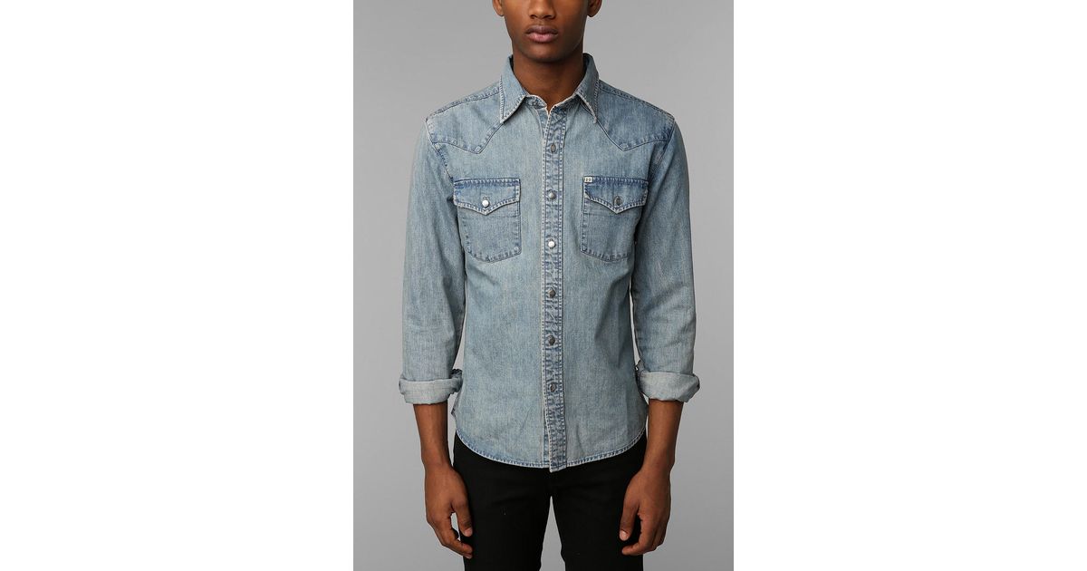 Urban outfitters outlet denim shirt