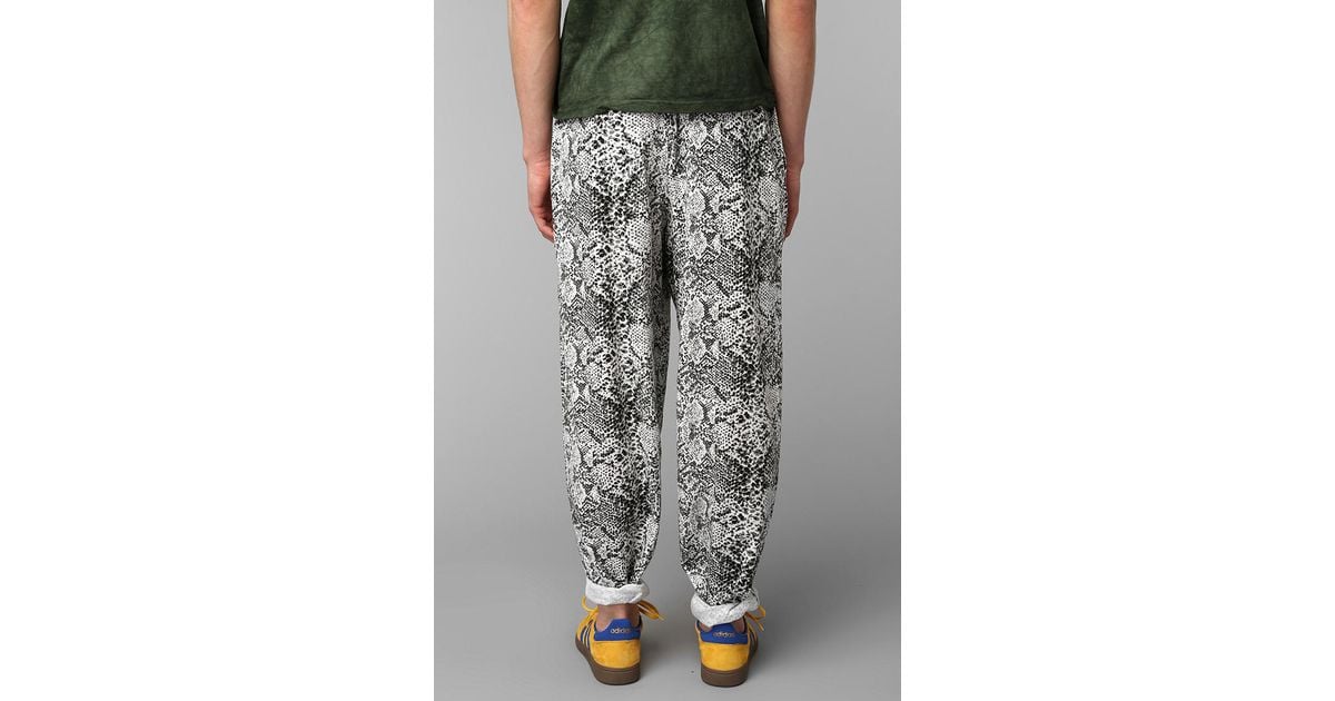 Urban Outfitters Zubaz Snakeskin Pant in White Lyst
