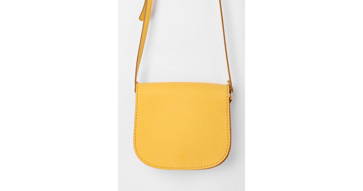 Urban Outfitters Cooperative Classic Saddle Flap Crossbody Bag in