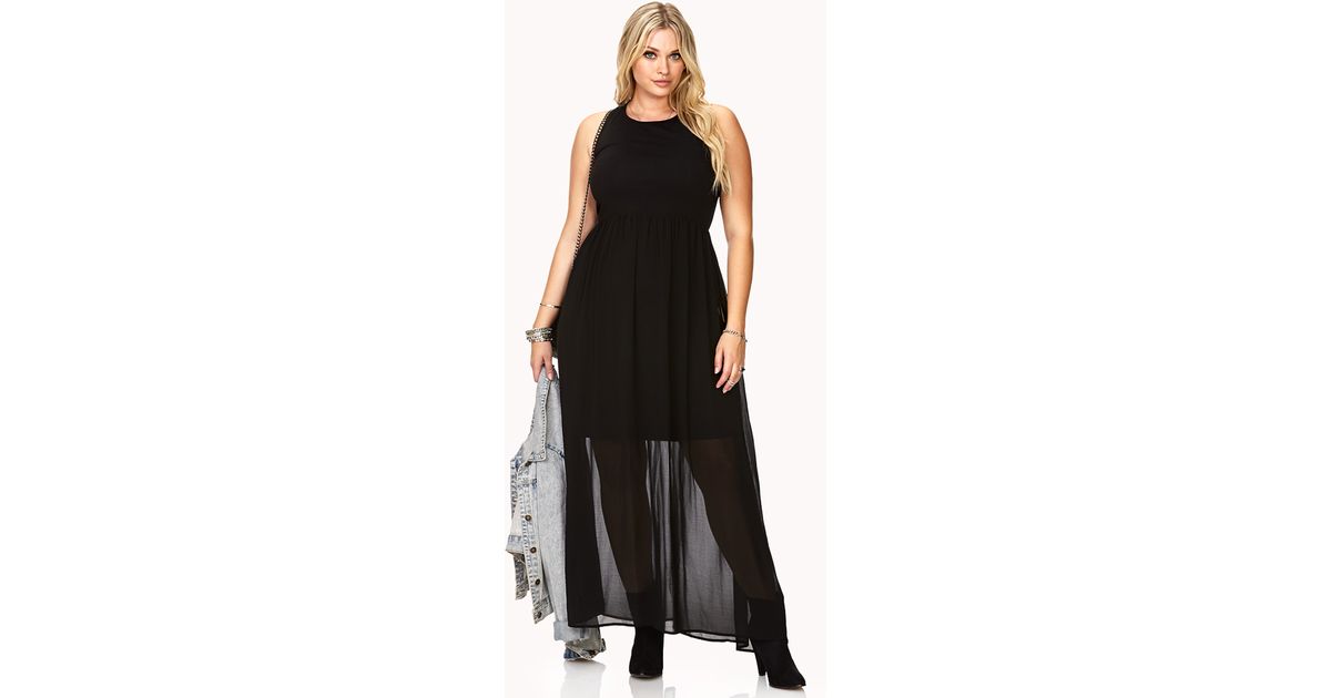 edgy maxi dress