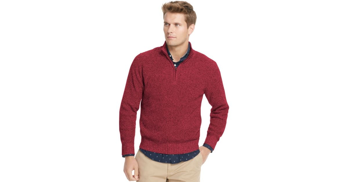 izod quarter zip pullover
