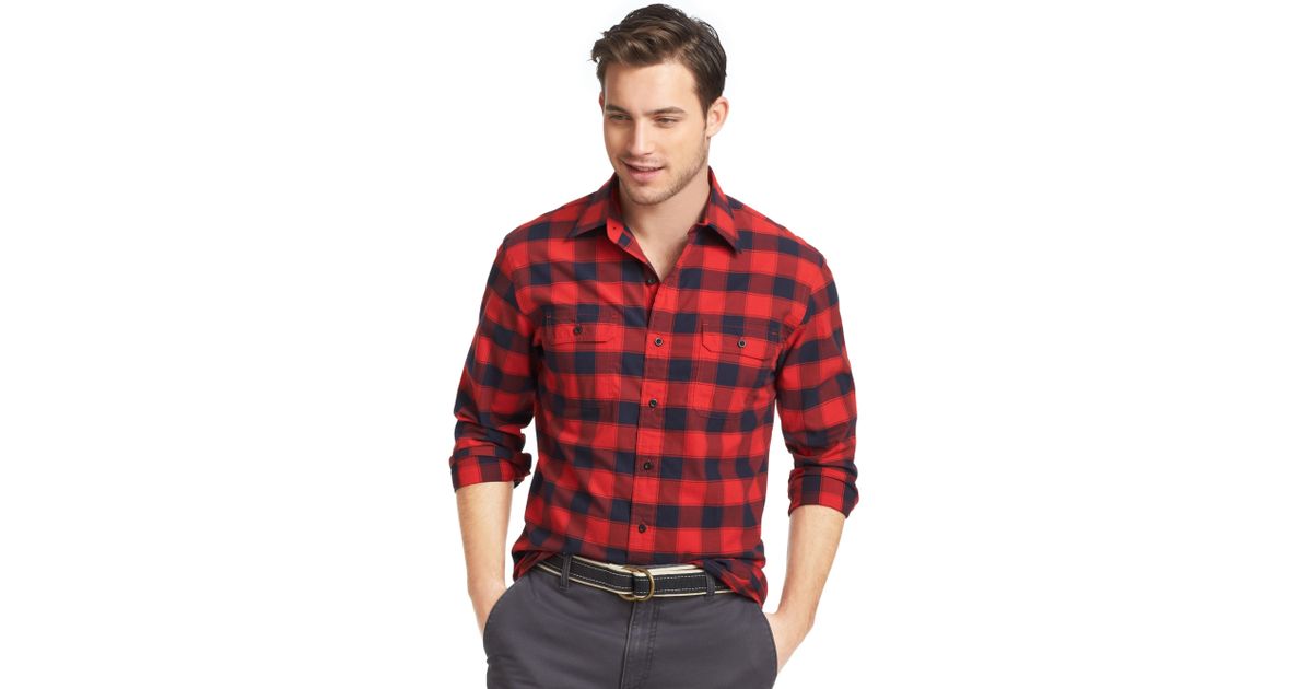 lumberjack plaid shirt