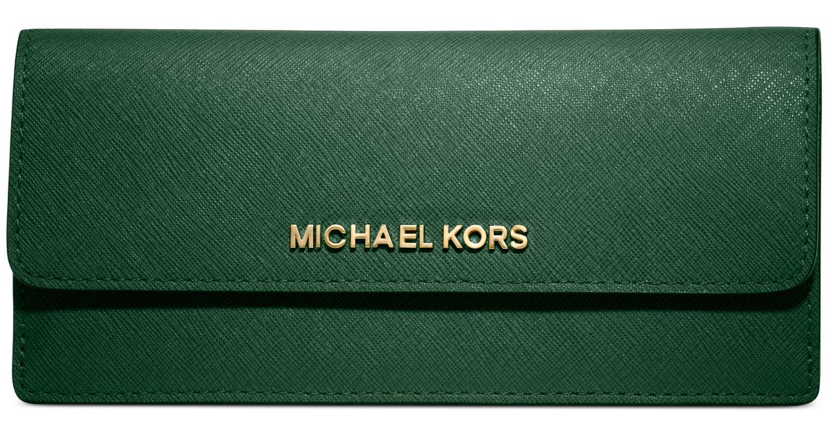 michael kors green wallet