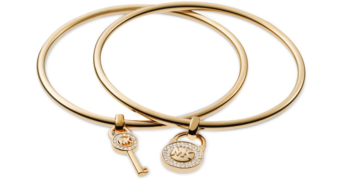 michael kors lock and key bracelet