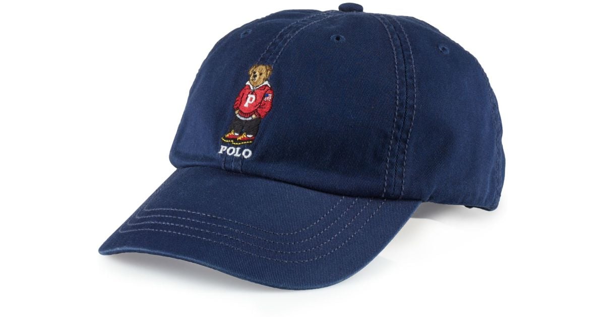 polo ralph lauren bear baseball cap