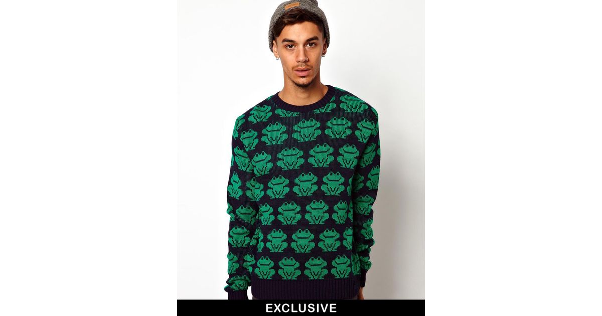 ASOS Reclaimed Vintage Sweater with 