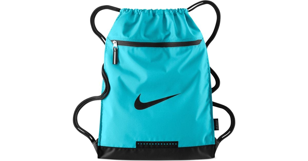 Nike Team Training Gymsack Bag in Blue for Men - Lyst