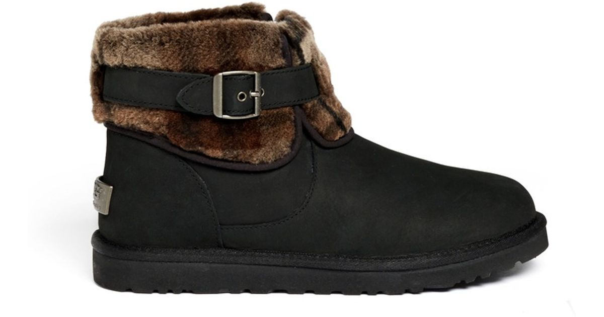 ugg jocelin genuine sheepskin short boot