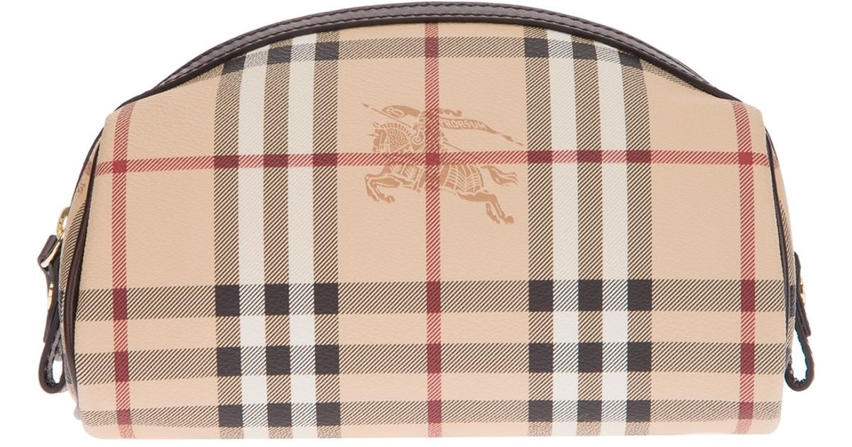 burberry nova check cosmetic bag