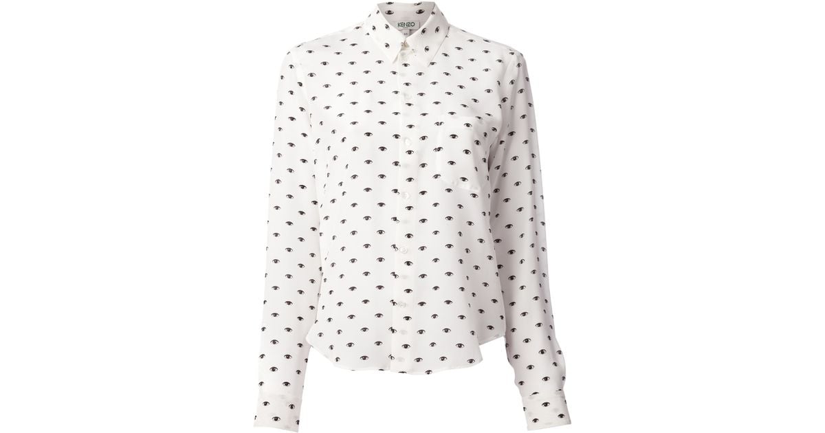 Kenzo eye print t cheap shirt