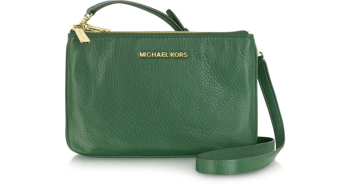 michael kors green crossbody bag