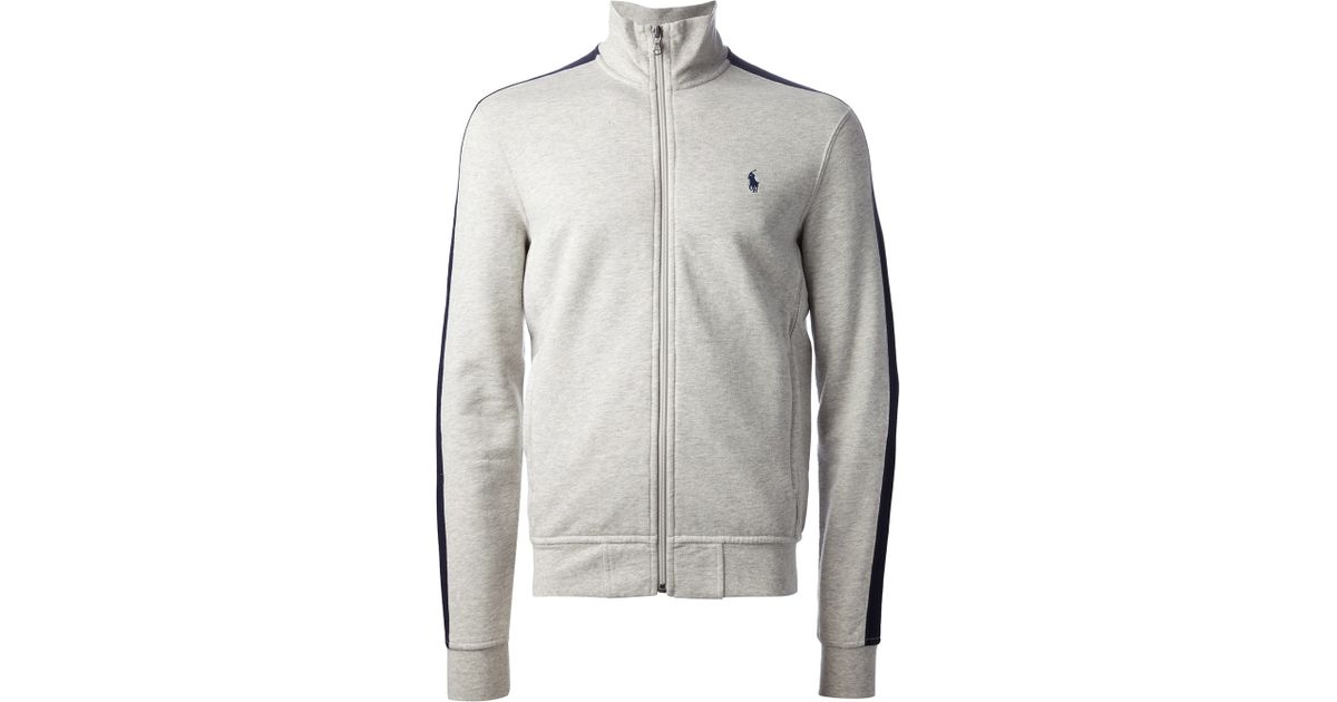 polo zip up sweater