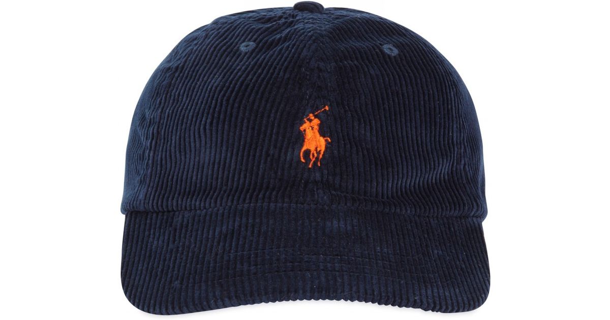 polo corduroy hat