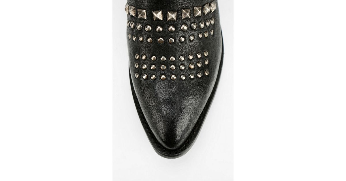 billie black biker boot