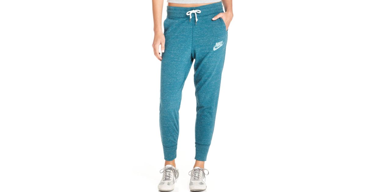 teal nike sweatpants