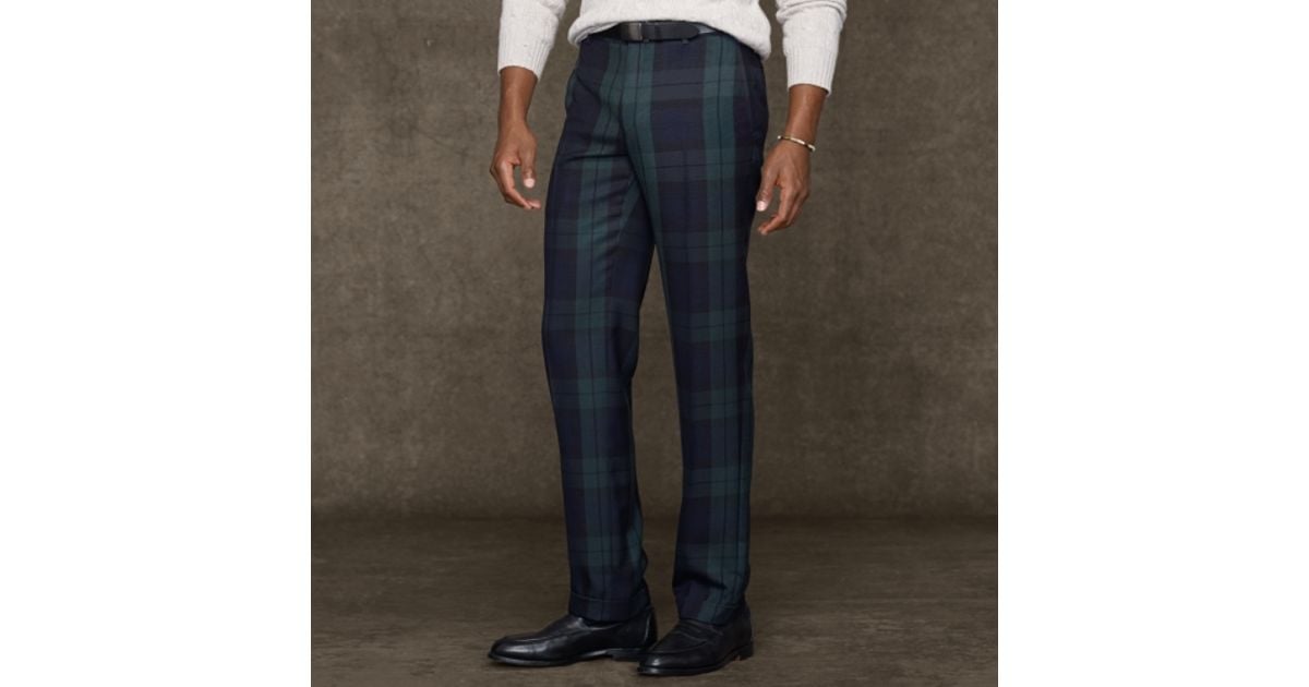 ralph lauren tartan jeans