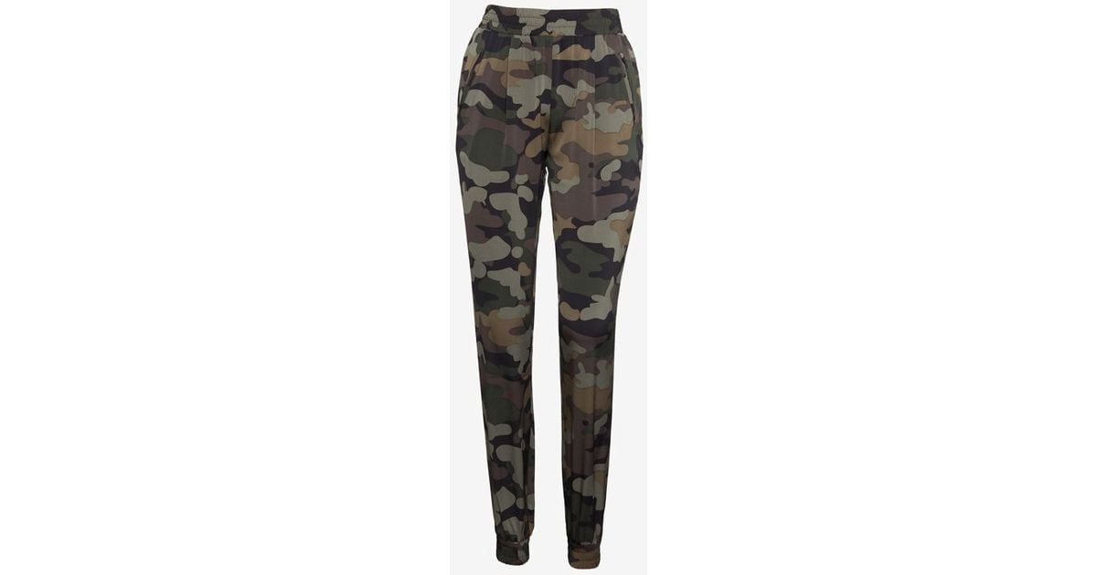 silk camo pants