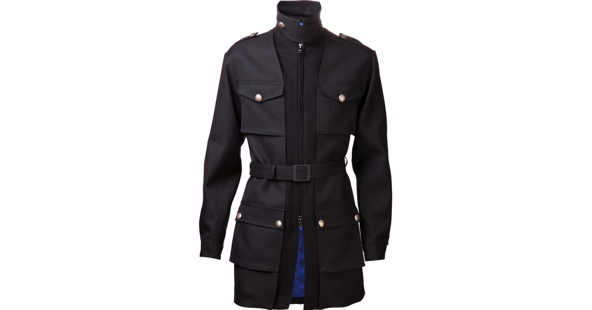 Mugler Safari Jacket in Black for Men 
