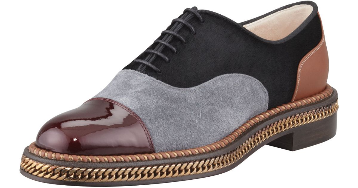 louboutin Oxford Multicolore louboutin Oxford Multicolore