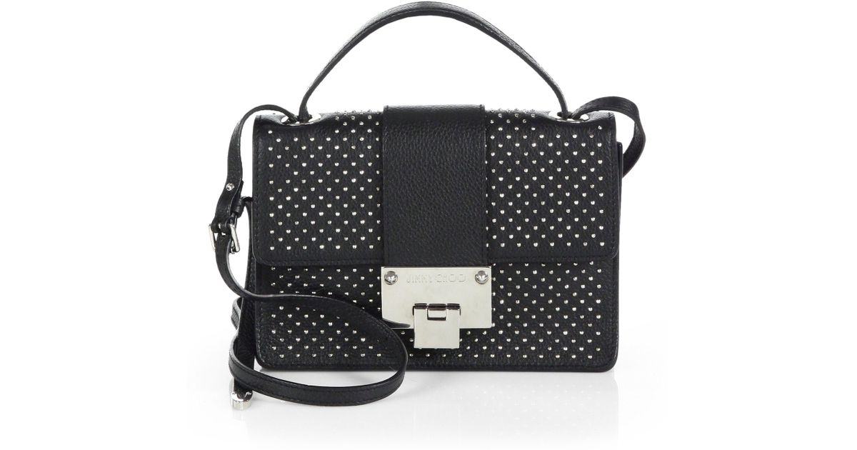 jimmy choo studded bag