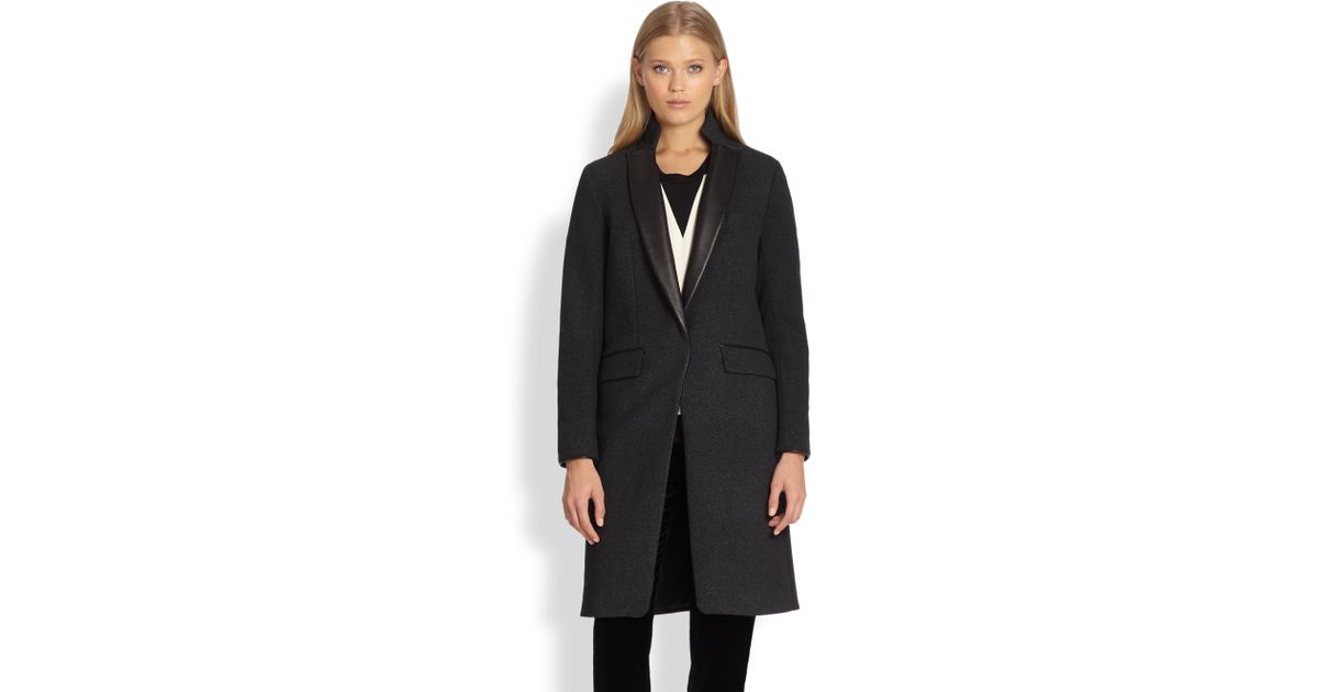 rag and bone black coat