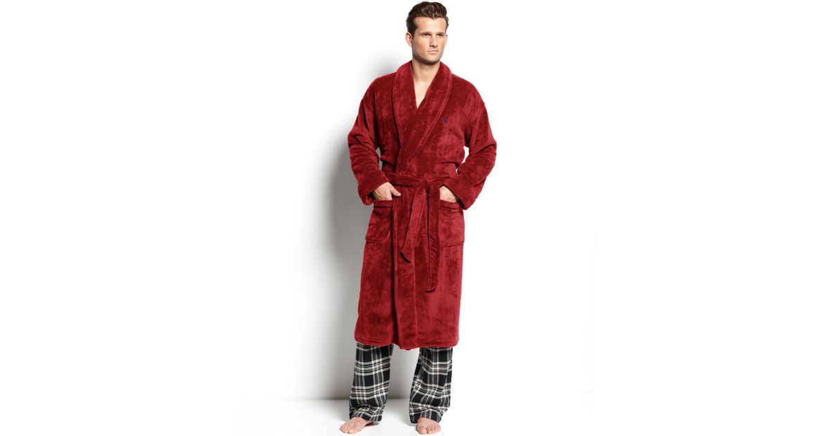 red ralph lauren robe