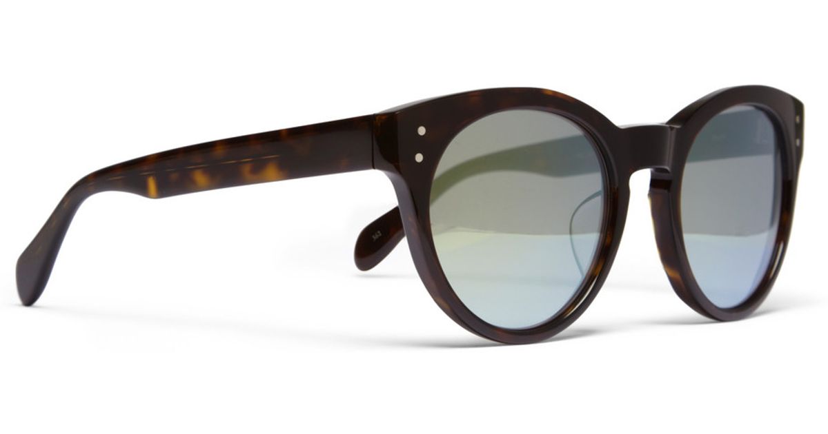 Men Oliver Peoples Sunglasses For Brown Paris Lyst Maison Kitsune 7gmIbf6Yyv