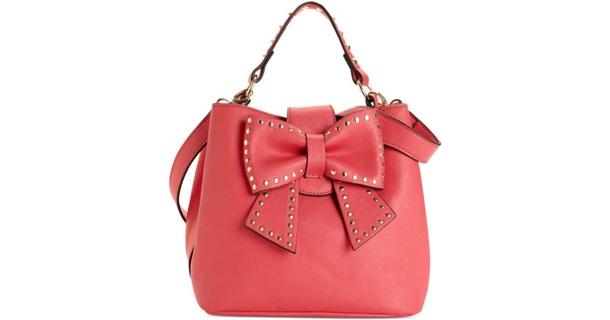 betsey johnson bucket bag