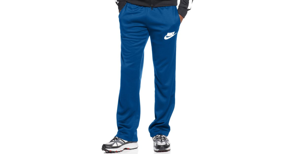 royal blue nike track pants