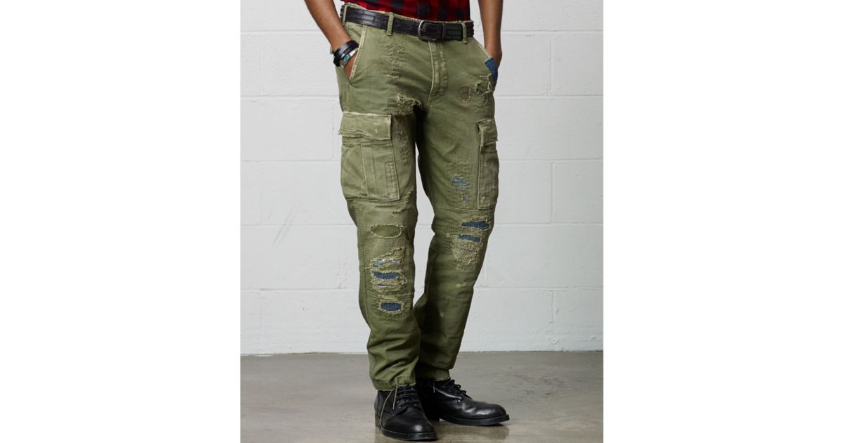 Denim & Supply Ralph Lauren Uniform Cargo Pants in Green for Men | Lyst