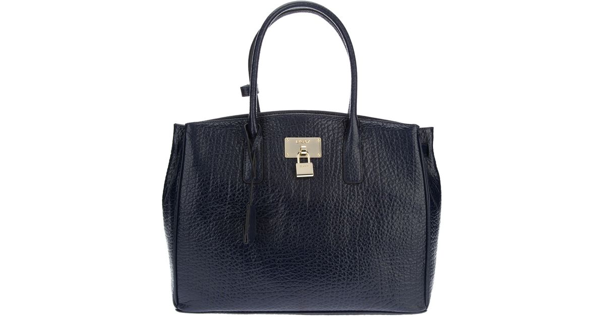 Dkny Beekman Tote in Blue Lyst