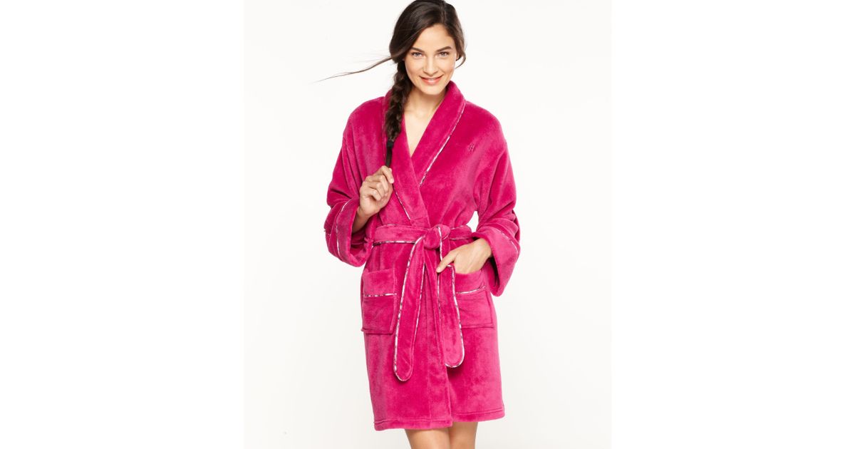 tommy hilfiger robe pink