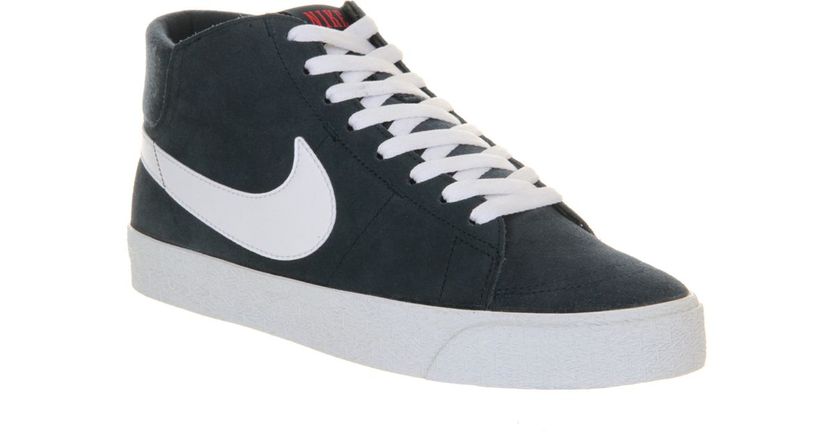 navy blue blazers nike