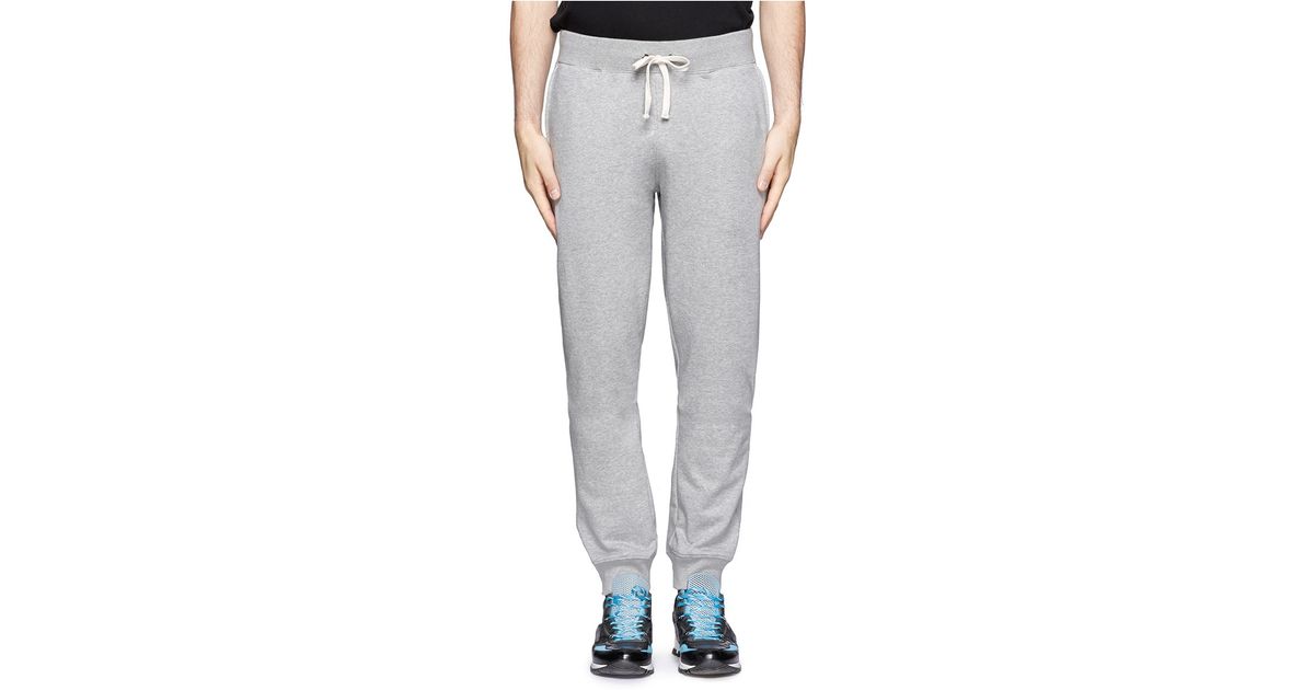 drawstring grey sweatpants
