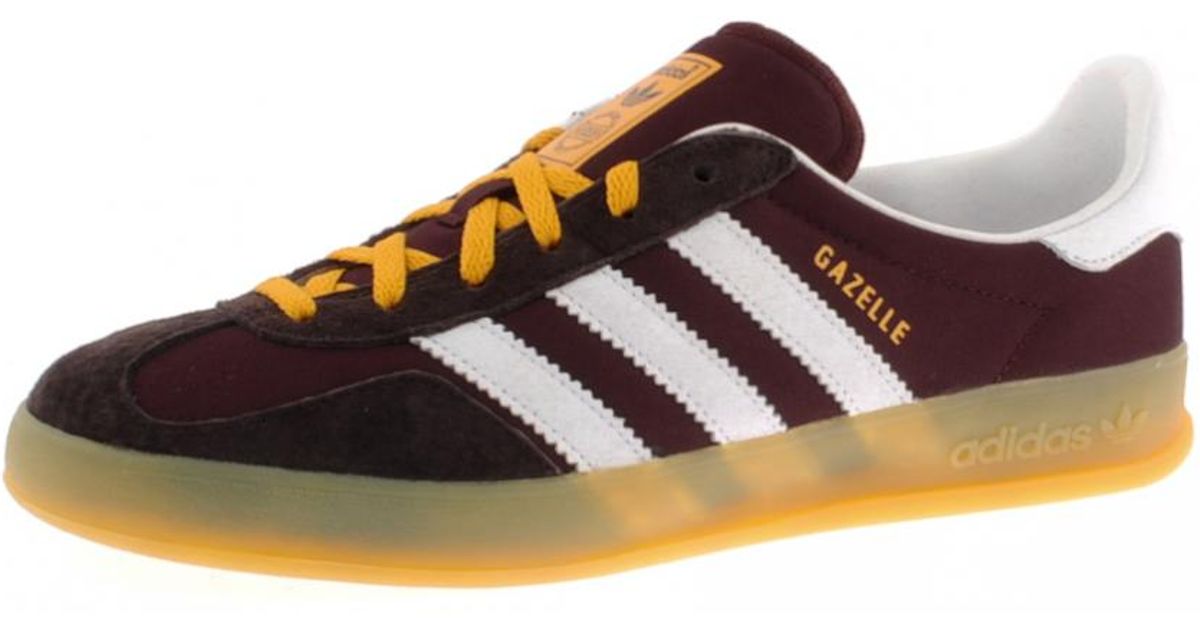adidas gazelle maroon