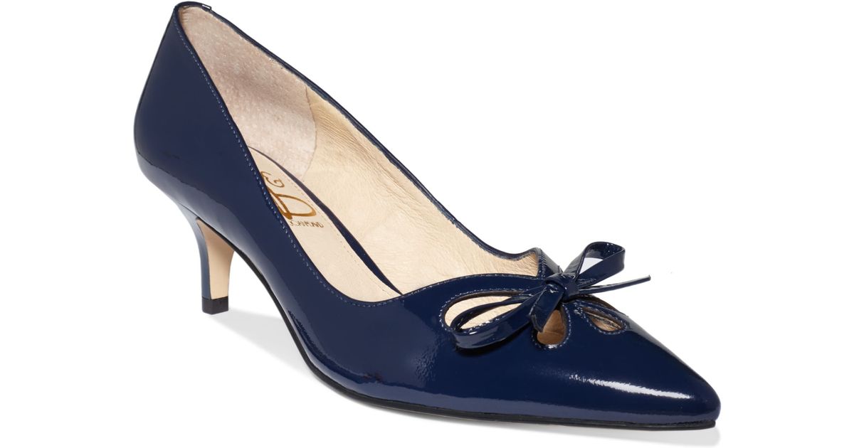 Shoes Heels Stiletto By Joan And David In Blue, Size: 7.5